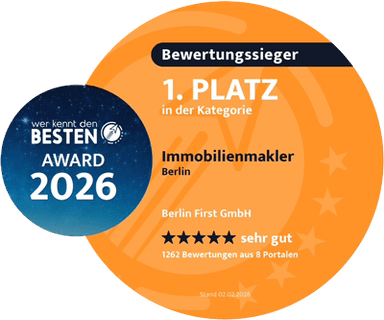 Wer kennt den Besten? Auszeichnung Berlin First